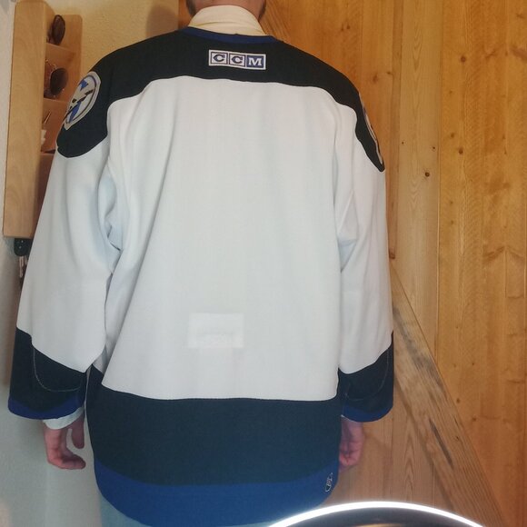 Late 90s CCM On-Ice Tampa Bay Lightning size 52 NHL Hockey Jersey - Picture 5 of 11